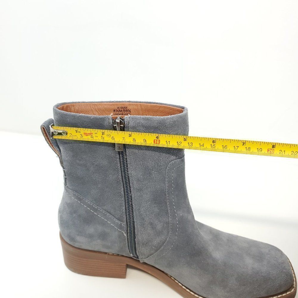 LUCKY BRAND Kazey Square Toe Bootie in Castlerock Oilsue NWOB US 8.5 - Picture 11 of 14
